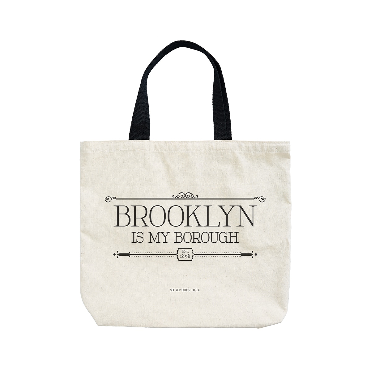 Brooklyn Borough Shopper Tote Seltzer Goods